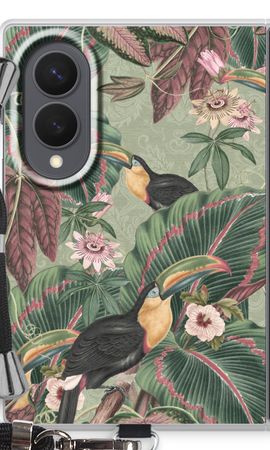 Tropical jungle toucan