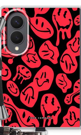 Smiley fondant - Rouge