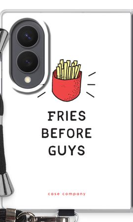Fries before guys