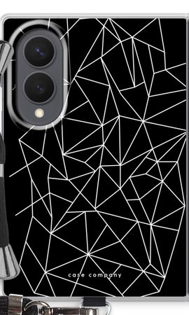 Geometric lines white