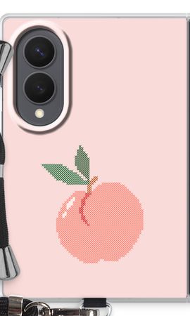 Stitched Peach