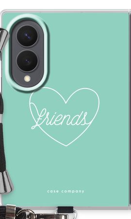 Friends heart pastel