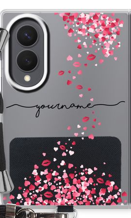 Hearts and kisses