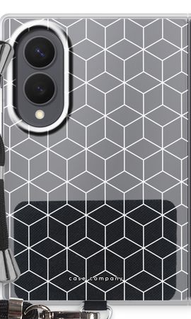 Cubes black and white