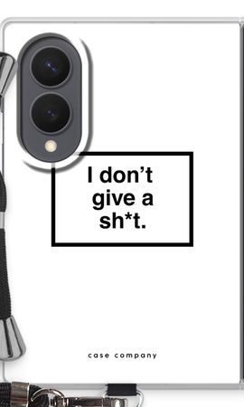 Don't give a shit