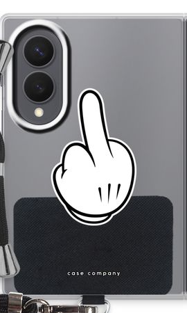 Middle finger black