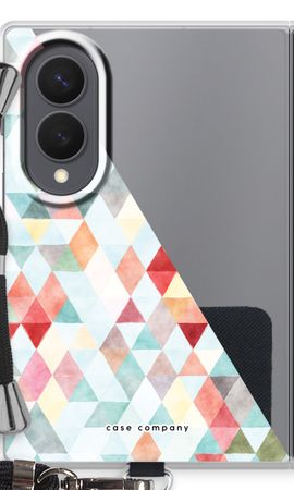 Coloured triangles pastel