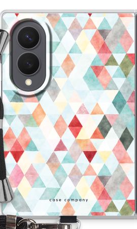 Coloured triangles pastel