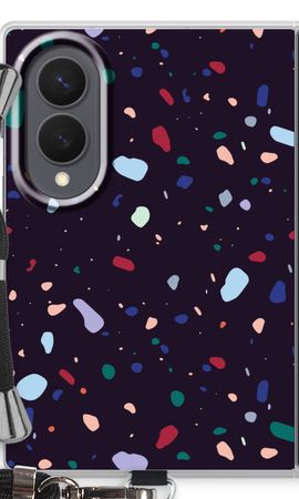 Dark Rounded Terrazzo