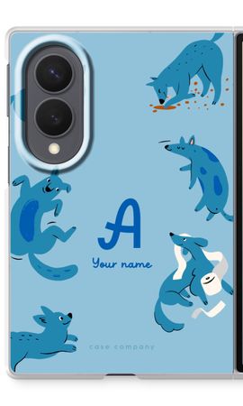 Playful Dogs Monogram