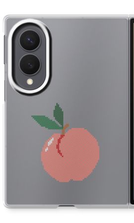 Stitched Peach