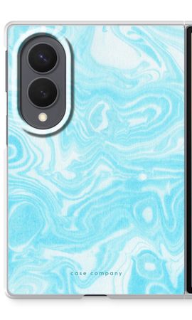 Water paint blue