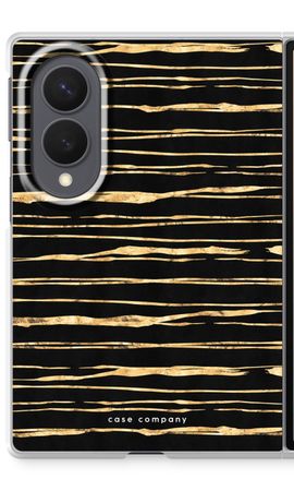 Gold stripes