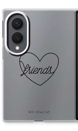 Friends heart black