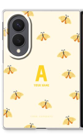 Sunny Butterflies Monogram
