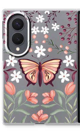 Butterfly in a floral world