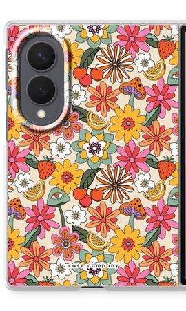 Retro Flowers N°2 - Yellow