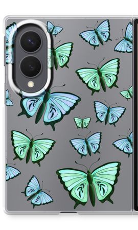 Blue & Green Butterflies