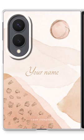 Gold Spots Namecase - Blush
