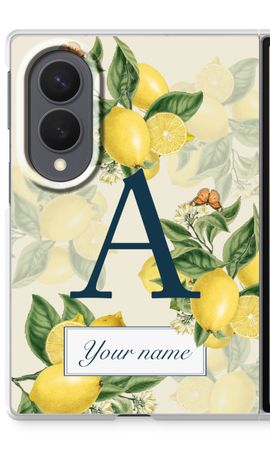 Monogram Lemons, Oranges of Peaches