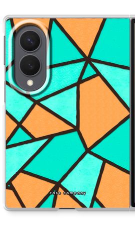 Stained glass - Orange