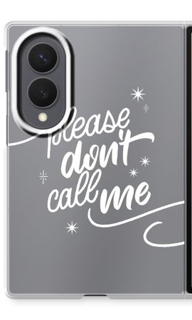 Don't call