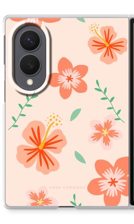 Tropical Pink Flowers