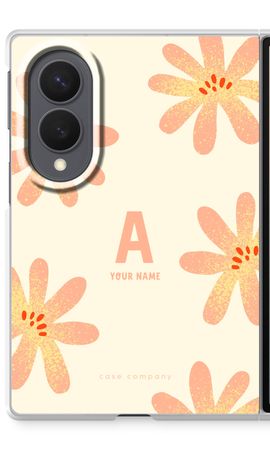 Peach Blossom Monogram