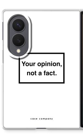 Your opinion