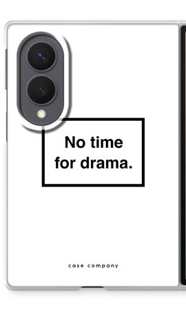 No drama