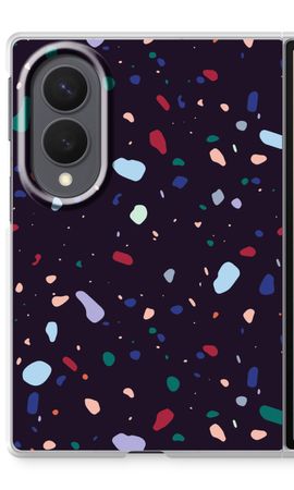 Dark Rounded Terrazzo