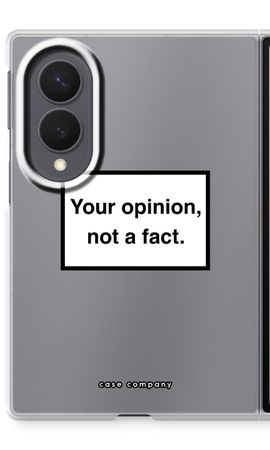Your opinion