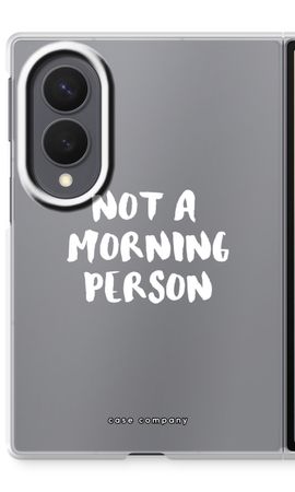 Morning person