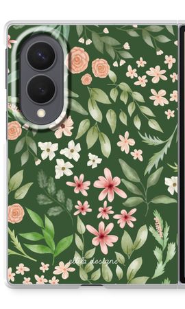 Botanical green sweet flower heaven