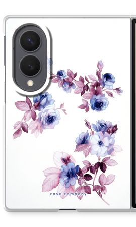 Water paint flowers