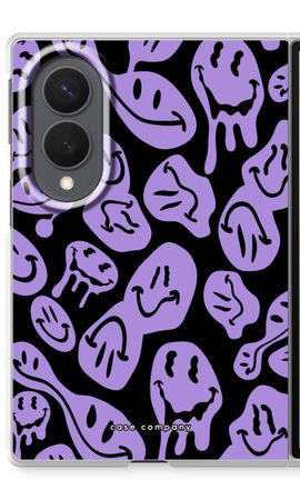 Melting Smiley - Purple