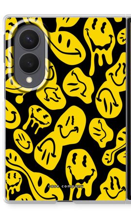 Melting smiley - Yellow