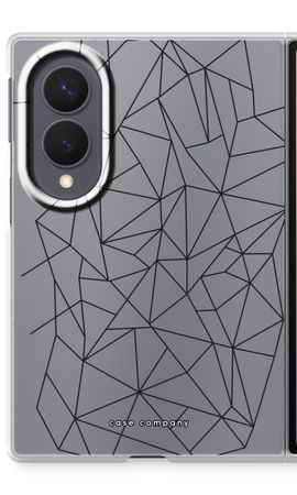 Schwarze geometrische Linien