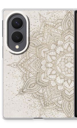 Boho gyllene mandala