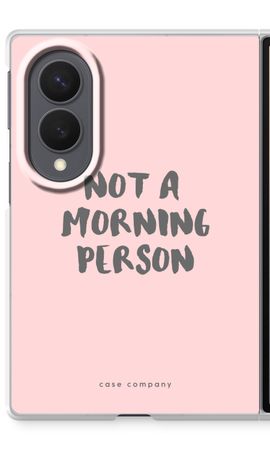 Morning person