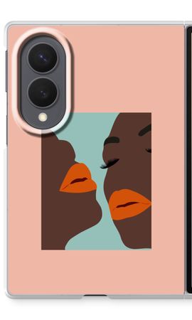 Orange lips