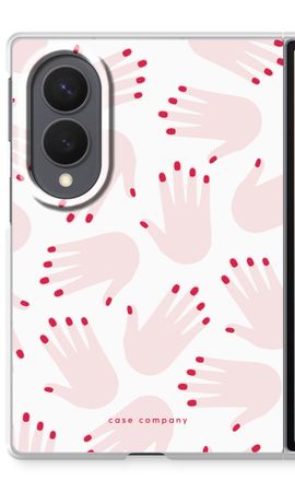 Hands pink