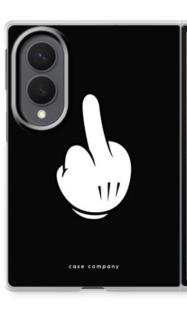 Middle finger black