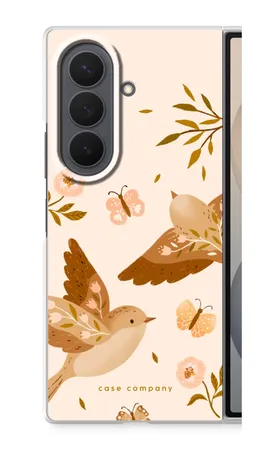 Fluttering Pair, Samsung Galaxy Z Fold8 Ultra soft case
