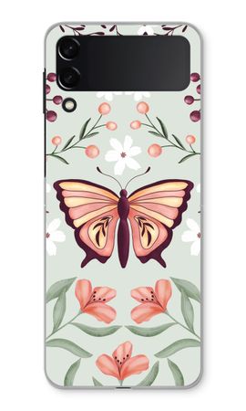 Butterfly in a floral world
