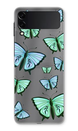 Blue & Green Butterflies
