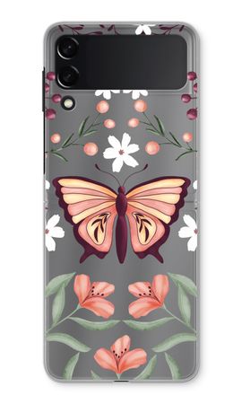 Butterfly in a floral world