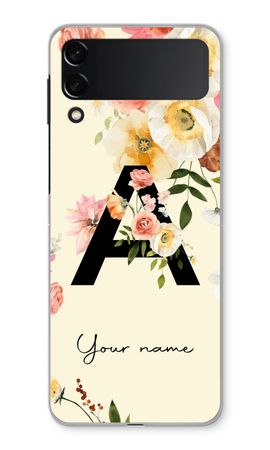 Flirty Flowers Monogram