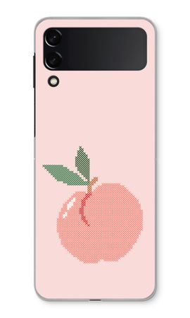 Stitched Peach