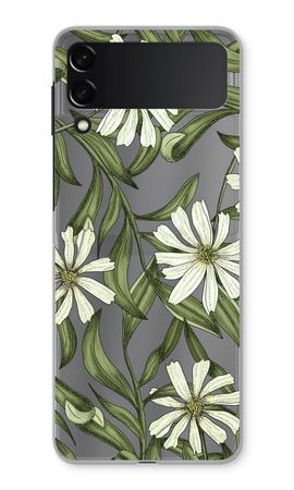 White flower pattern